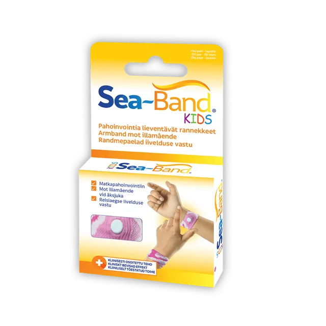 SEA BAND RANDMEPAEL IIVELDUSE VASTU LASTELE ROOSA N2