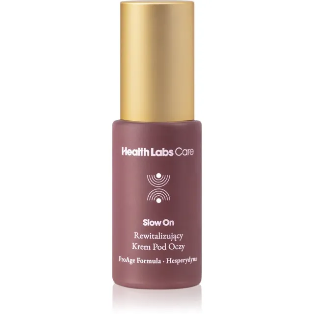 Health Labs Care Slow On Elustav kreem silmadele ja silmalaugudele 15 ml