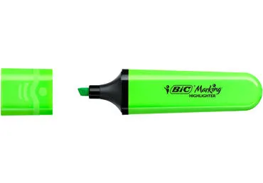 Tekstimarker BIC Roheline