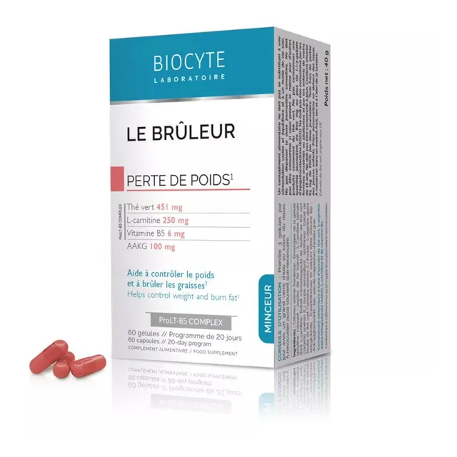 BIOCYTE Le Bruleur Perte De Poids 60pcs