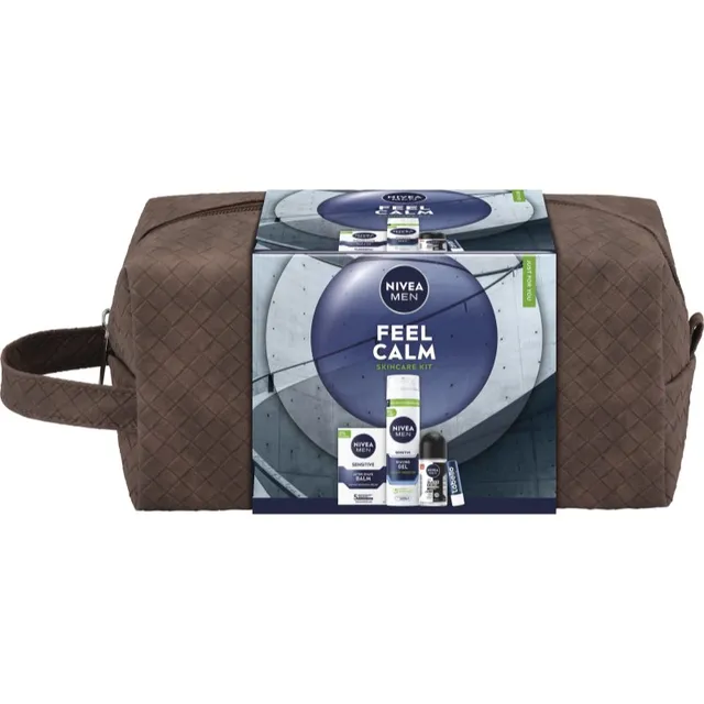 NIVEA MEN Feel Calm Kinkekomplekt tundlikule nahale