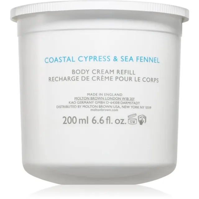 Molton Brown Coastal Cypress & Sea Fennel Kehakreem täitepakend 200 ml