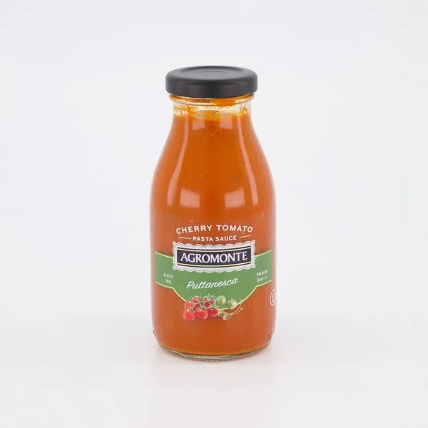 Puttanesca pastakaste kirsstomatist, rohelistest oliividest ja kapparitest 260g Itaalia