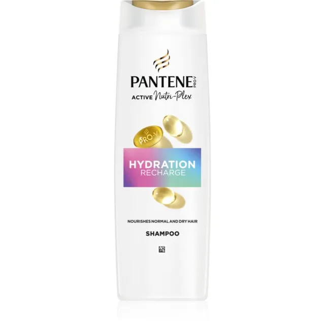 Pantene Pro-V Active Nutri Plex Hydration Recharge Toitev šampoon juuste taastamiseks ja tugevdamiseks 400 ml