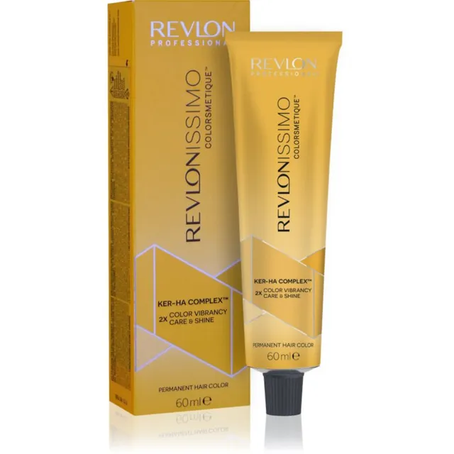 Revlon Professional Revlonissimo Colorsmetique Golden Shades Püsijuuksevärv sooja alatooniga blondidele juustele REVGOLW_KCOL0 60 ml