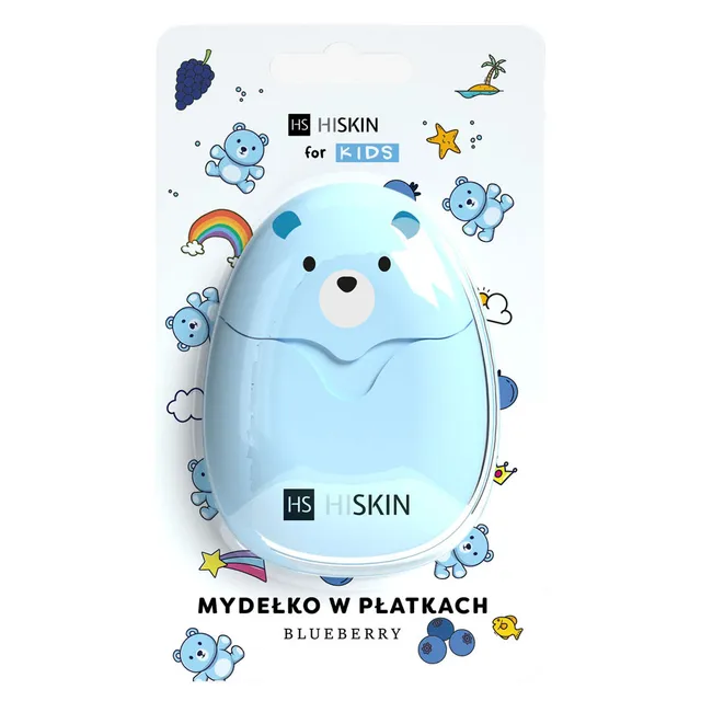 HISKIN Kids Blueberry Hand Soap In Flakes 50pcs