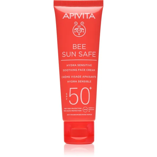 Apivita Bee Sun Safe Hydra Sensitive Soothing Face Cream SPF50+ Rahustav ja niisutav kreem SPF 50+ 50 ml