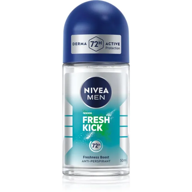 NIVEA MEN Fresh Kick Rulldeodorant-antiperspirant meestele 50 ml
