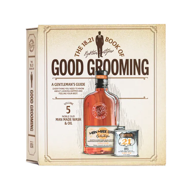 18.21 Man Made Noble Oud Wash & Oil Gift Set