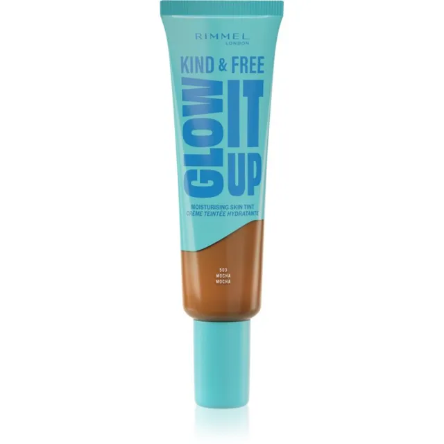 Rimmel Kind & Free Glow It Up Kerge tooniv niisutaja varjund 503 Mocha 30 ml