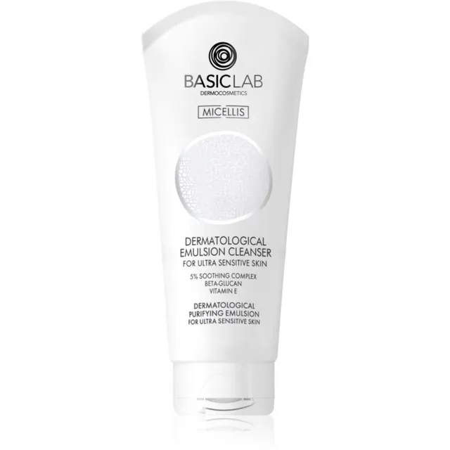 BasicLab Dermocosmetics Micellis Õrn puhastav emulsioon väga tundlikule nahale 100 ml
