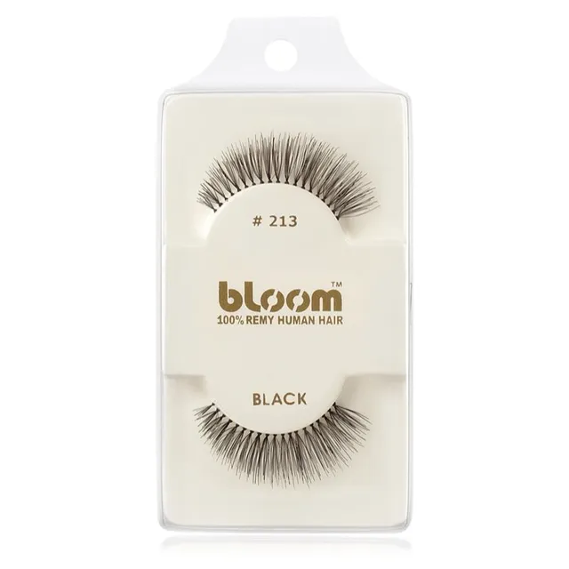 Bloom Natural Kleebitavad ripsmed inimjuustest No. 213 (Black) 1 cm