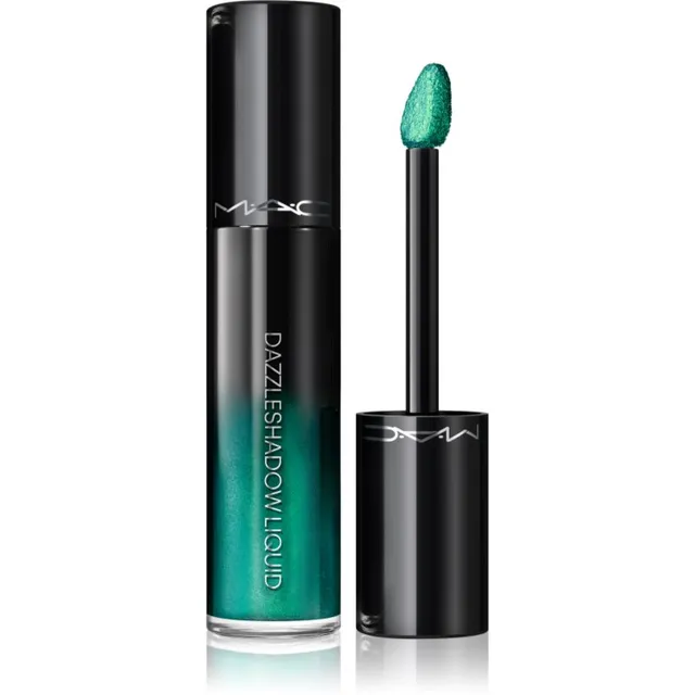 MAC Cosmetics Dazzleshadow Liquid Eyeshadow Vedel lauvärv varjund Telepathic Teal 4 ml