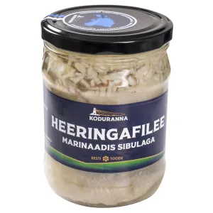 Koduranna Heeringafilee marin-sibula500g