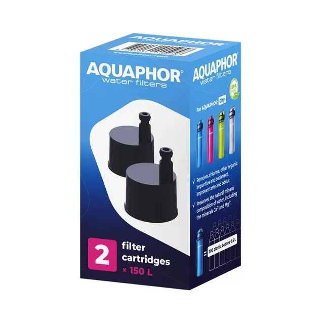 Filterpudeli City vahetusfiltri komplekt, AQUAPHOR, 2 tk