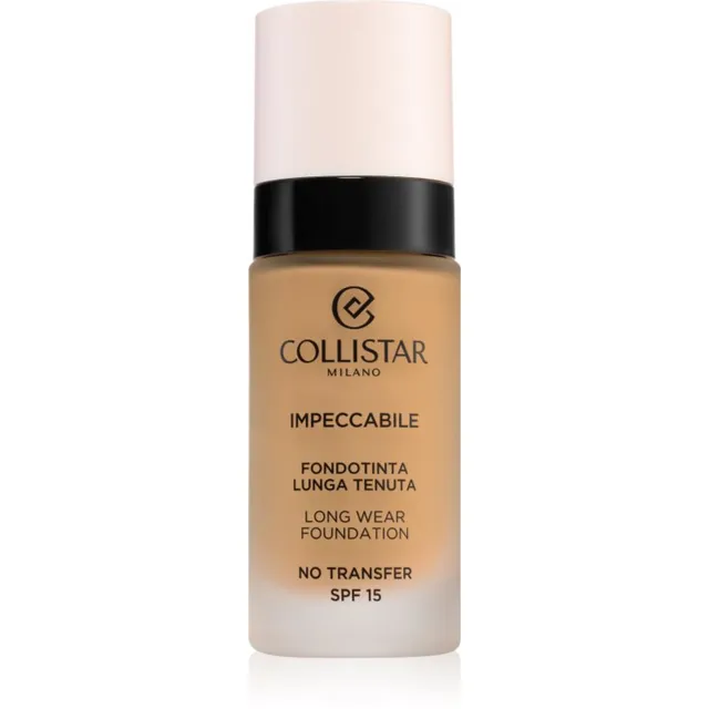 Collistar Impeccabile Long Wear Foundation Kauapüsiv jumestuskreem SPF 15 4G Golden Sand 30 ml