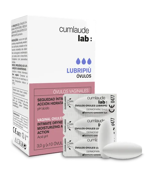 CUMLAUDE LUBRIPIU VAGINAALSED OOVULID 3G N10