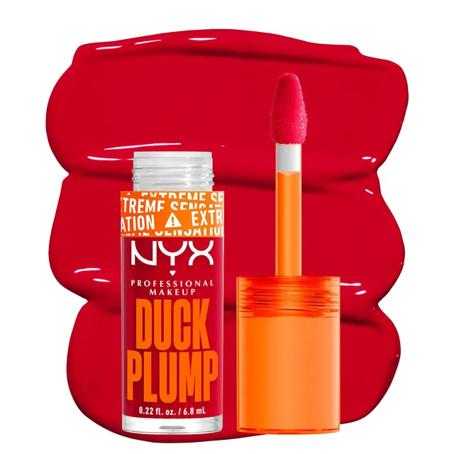NYX Duck Plump High Pigment Lip Gloss No.14 Hall Of Flame 7ml