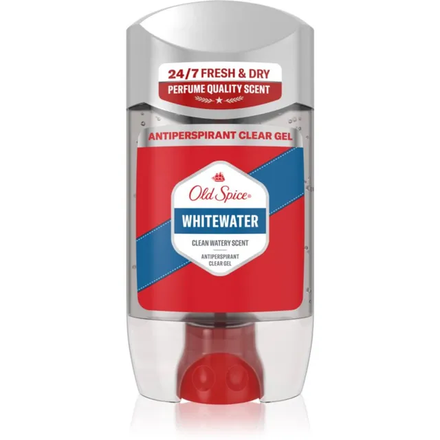 Old Spice Whitewater Antiperspirant Clear Gel Higistamisvastane geel meestele 70 ml