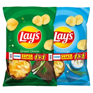 Lays Coop Multipakk kartulikrõps 2*130g