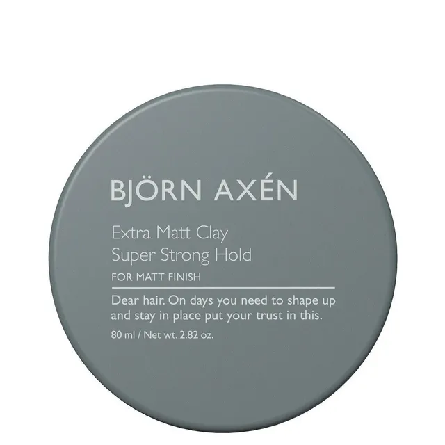 BJÖRN AXEN Extra Matt Clay Super Strong Hold 80ml