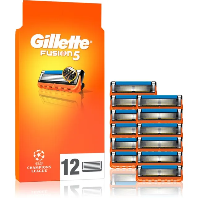 Gillette Fusion5 Asendusterad 12 tk