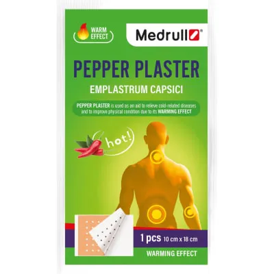Pipraplaaster Medrull 10x18 cm