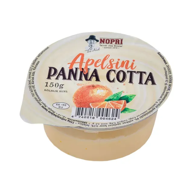 Nopri Panna Cotta Apelsini 150g