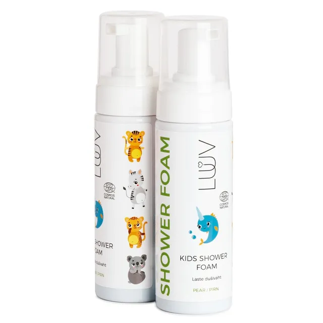 LUUV Kids Pear Shower Foam 150ml