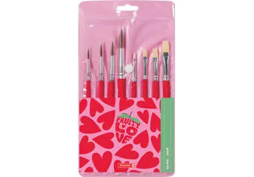 Pintslite kmpl BRUNNEN Fruity Love 8tk