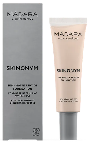 Poolmatt meigipõhi peptiididega Skinonym, 25 LINEN, 30 ml