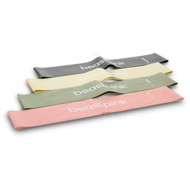 BeastPink Resistance Set fitnesskummide komplekt