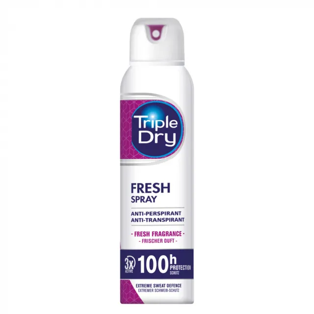 Triple Dry Fresh antiperspirant sprei 150 ml