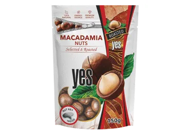 Makadaamiapähklid röst.YES 150g