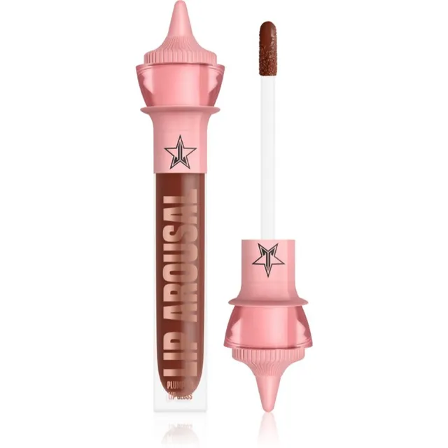 Jeffree Star Cosmetics Orgy 2 Lip Arousal Plumpin Lip Gloss Huuleläige suurendava efektiga varjund Craving Chocolate 4 ml