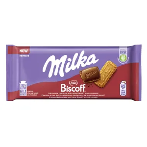 Milka Piimashokolaad Biscoff 90g