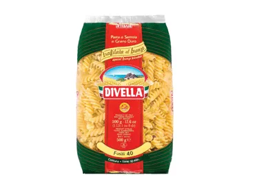 Makaronid Fusilli N40 DIVELLA Bronz.500g