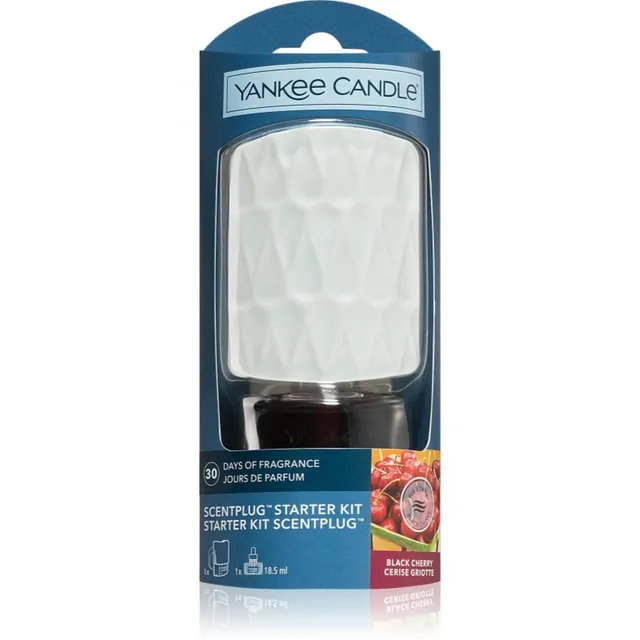 Yankee Candle Black Cherry Elektriine hajuti + üks täide 1 tk