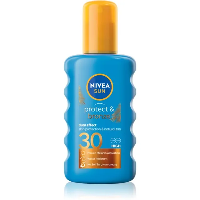 NIVEA SUN Protect & Bronze Intensiivne päevituspihusti SPF 30 200 ml