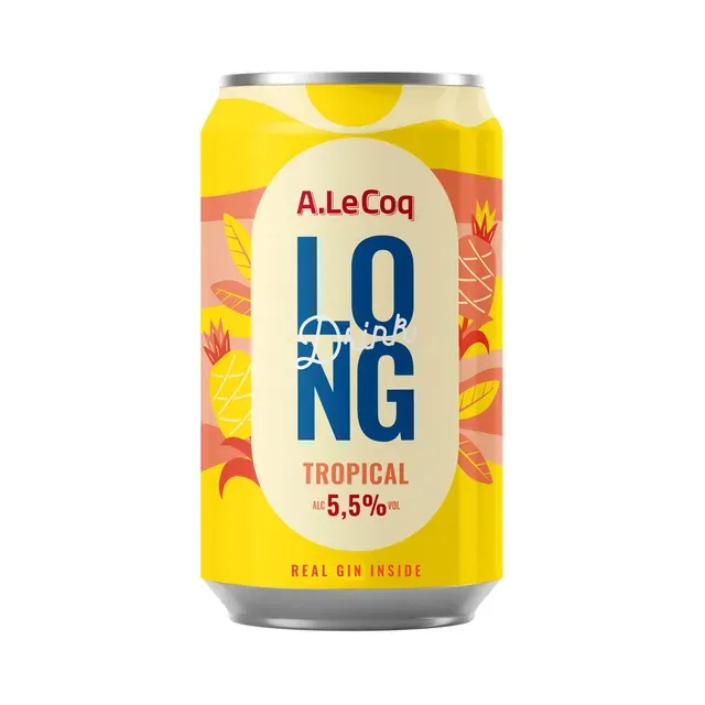 Long Drink Tropical, A. LE COQ, 330 ml