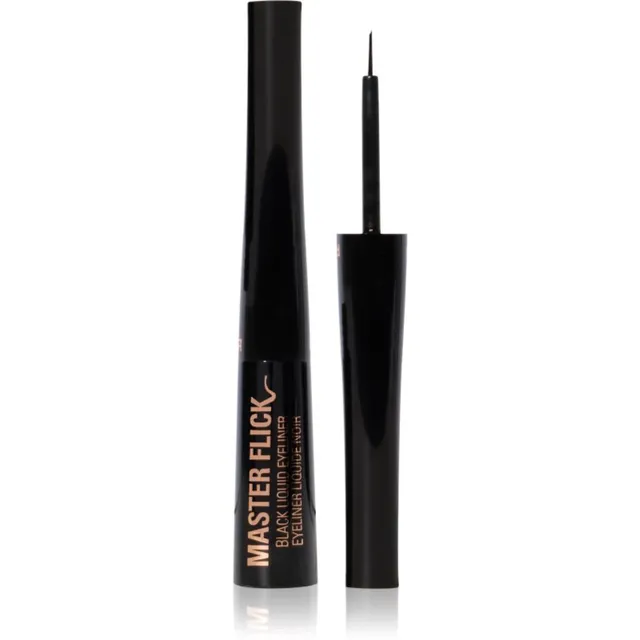 Revolution Master Flick Liquid Eyeliner Täpne vedel silmapliiats varjund Black 5 ml