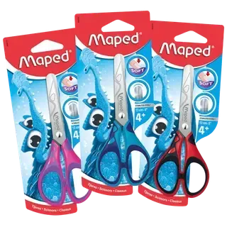 Käärid maped essentials soft 13cm blistr