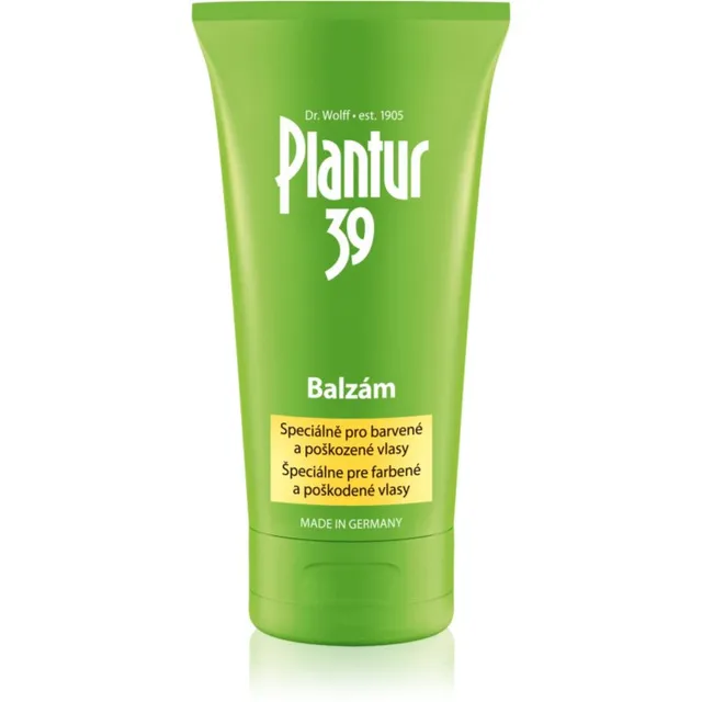 Plantur 39 Kofeiinipalsam kahjustatud ja värvitud juustele 150 ml