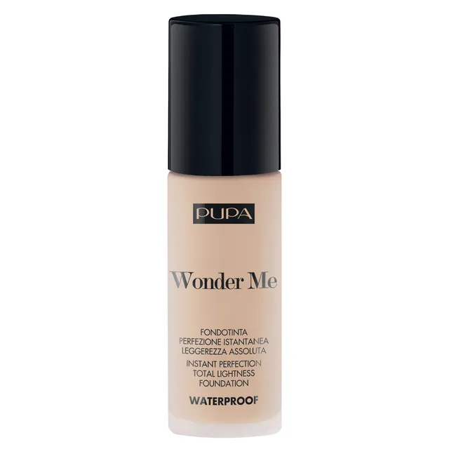 PUPA Wonder Me Waterproof Foundation No.020 Light Beige Warm 30ml
