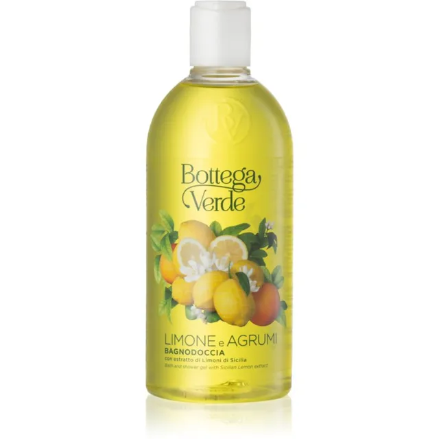 Bottega Verde Limone & Agrumi Rahustav vanni- ja dušigeel 400 ml