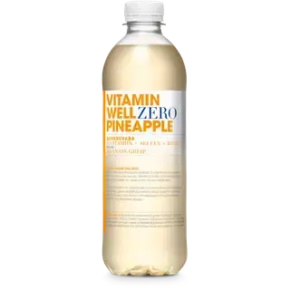 Vitamin Well Zero Pineapple vitamiinijook 500 ml