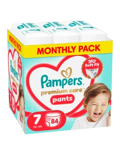 Pampers Premium Care Pants püksmähkmed suurus 7 (84 tk)