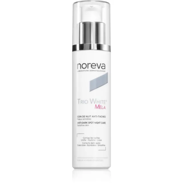 Noreva Trio White Mela Anti-Dark Spot Night Care Öökreem pigmendilaikude vähendamiseks 50 ml