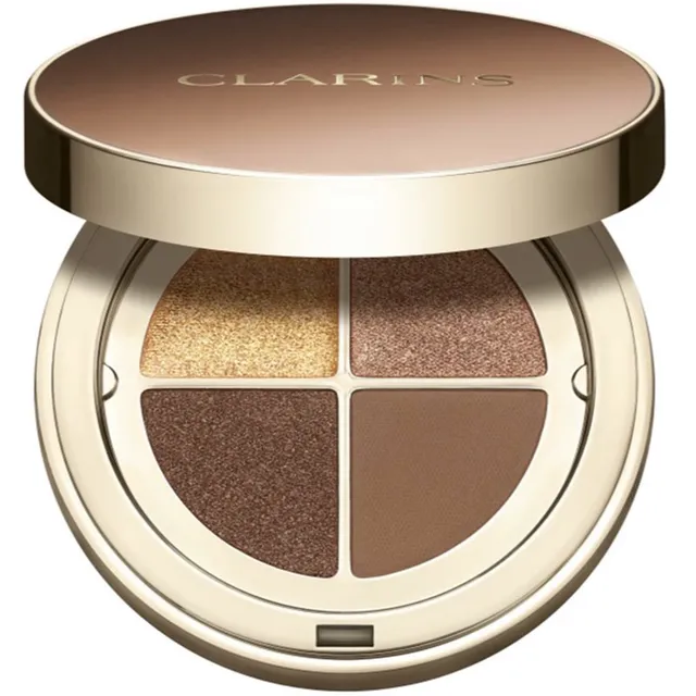 Clarins Ombre 4 Colour Eye Palette Lauvärvipalett pikaajalise mõjuga varjund 04 - Brown Sugar Gradation 4.2 g