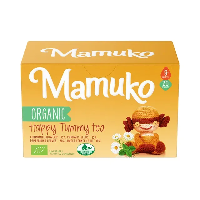 Õnneliku kõhu tee 9+, MAMUKO, 30 g